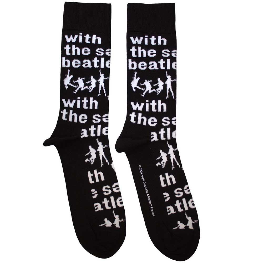 The Beatles - With The Beatles Silhouettes Repeat | Black