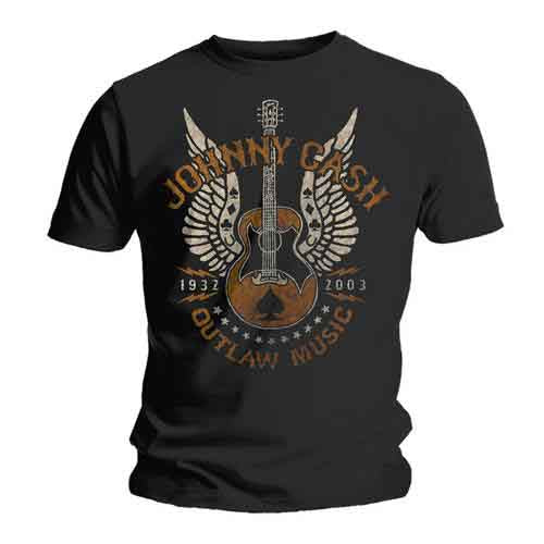 Johnny Cash - Outlaw | T-Shirt Black
