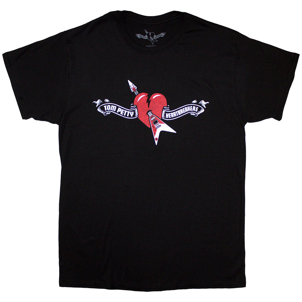 Tom Petty & The Heartbreakers | Heart Logo | Black