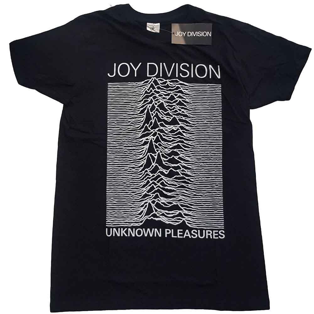 Joy Division | Unknown Pleasures White On Black |