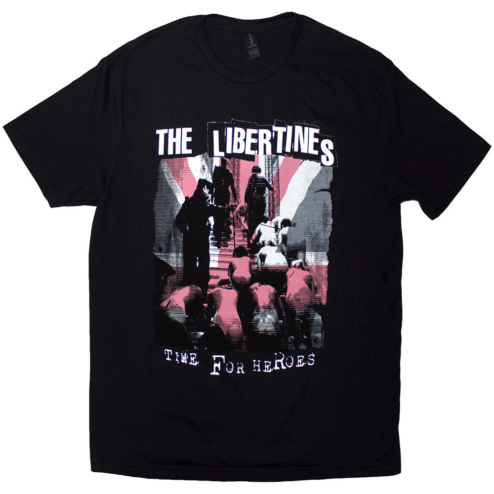 The Libertines | Time For Heroes Flag | Black