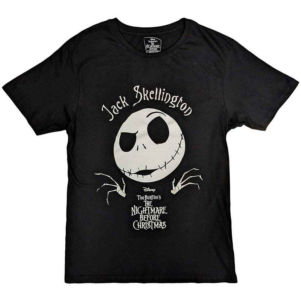 Disney - The Nightmare Before Christmas Jack Head | T-Shirt Black