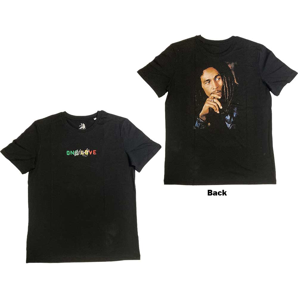 Bob Marley - One Love Portrait | T-Shirt Black