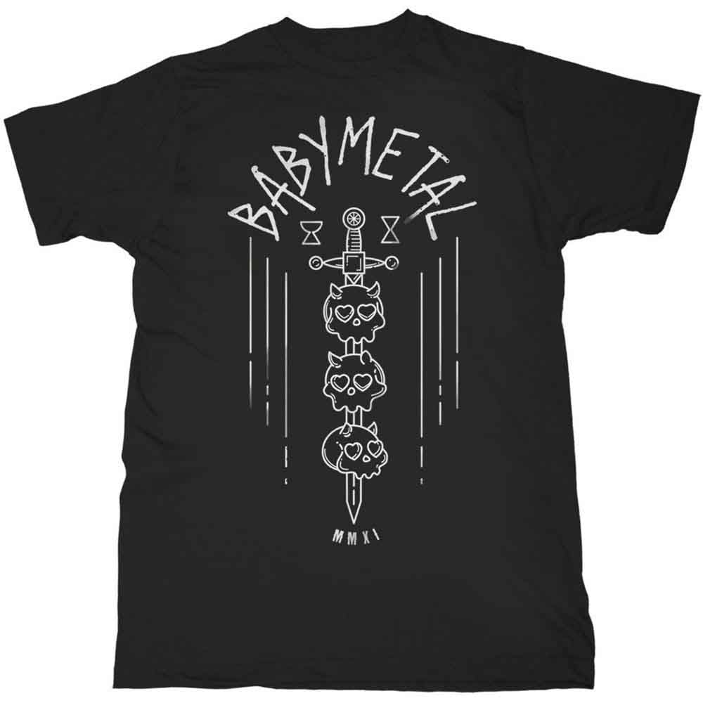 Babymetal - Skull Sword | T-Shirt Black