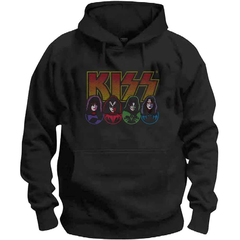 KISS - Logo, Faces & Icons | Sweatshirt Black
