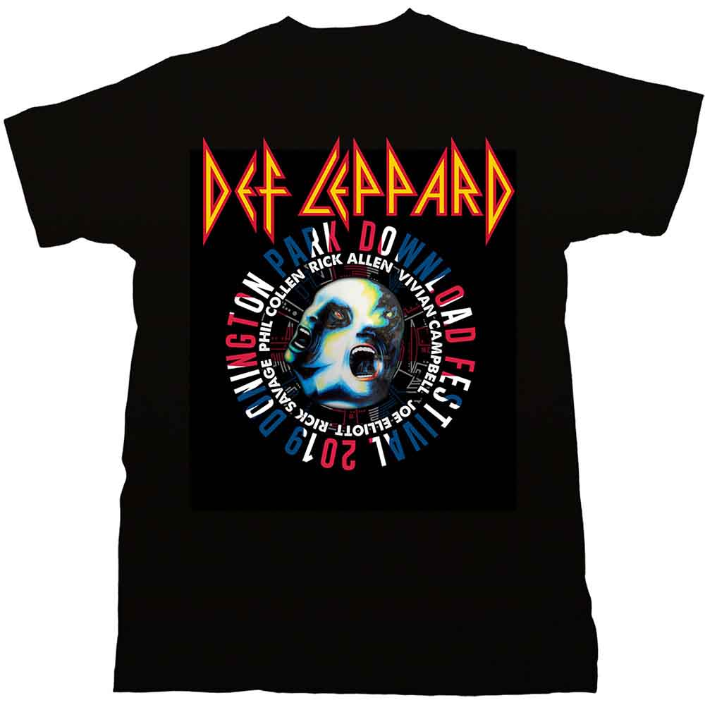 Def Leppard - Download Fest 2019 | T-Shirt Black