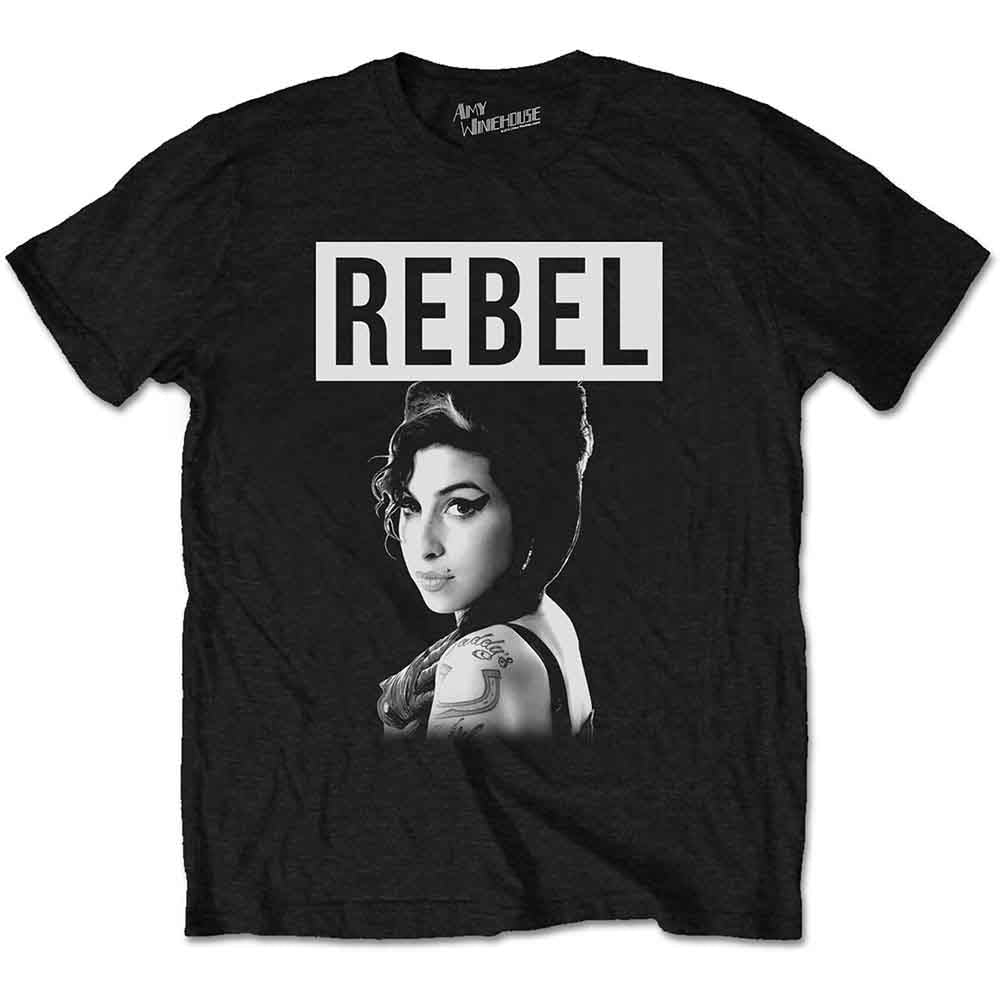 Amy Winehouse - Rebel | T-Shirt Black