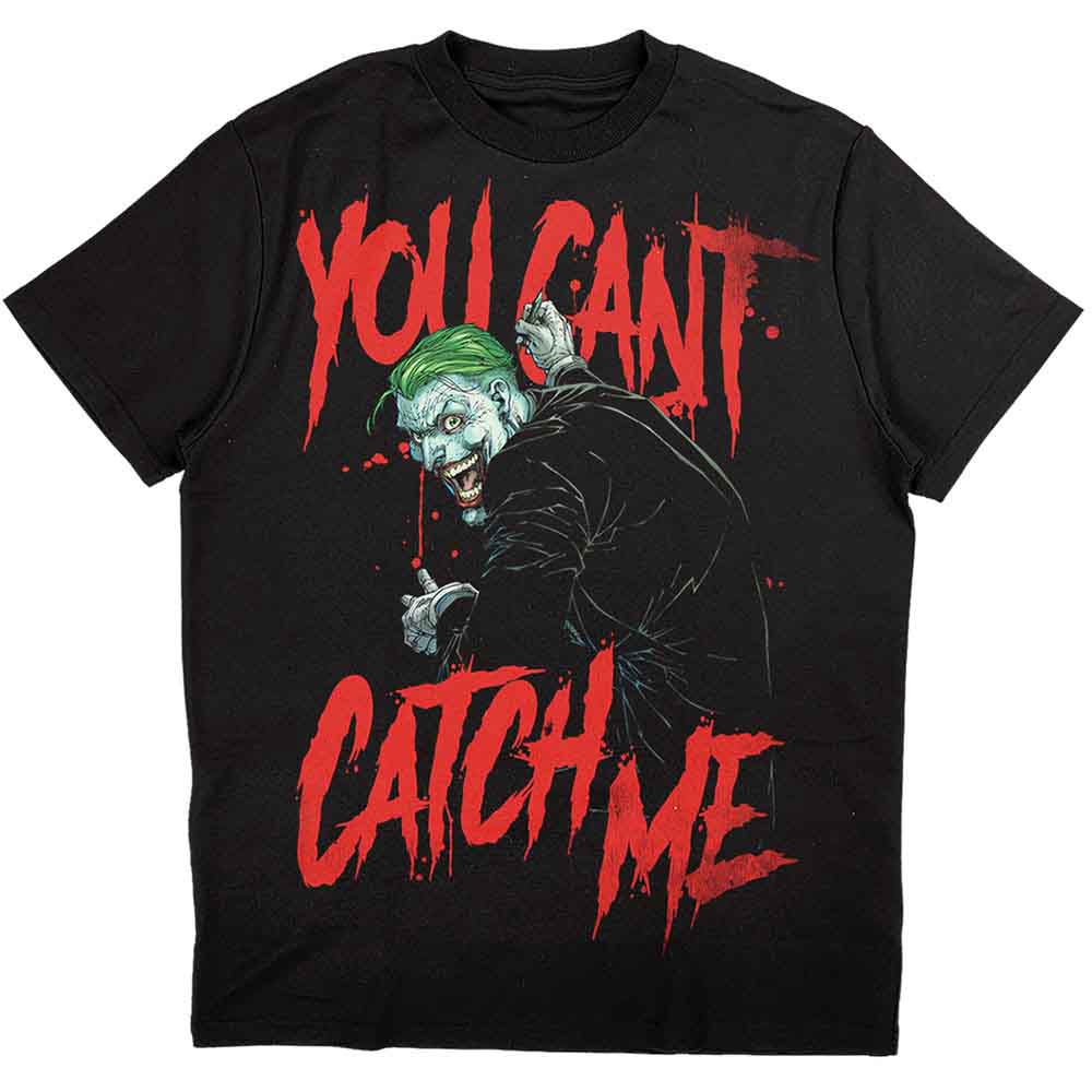 DC Comics - Joker You Can't Catch Me | T-Shirt Black