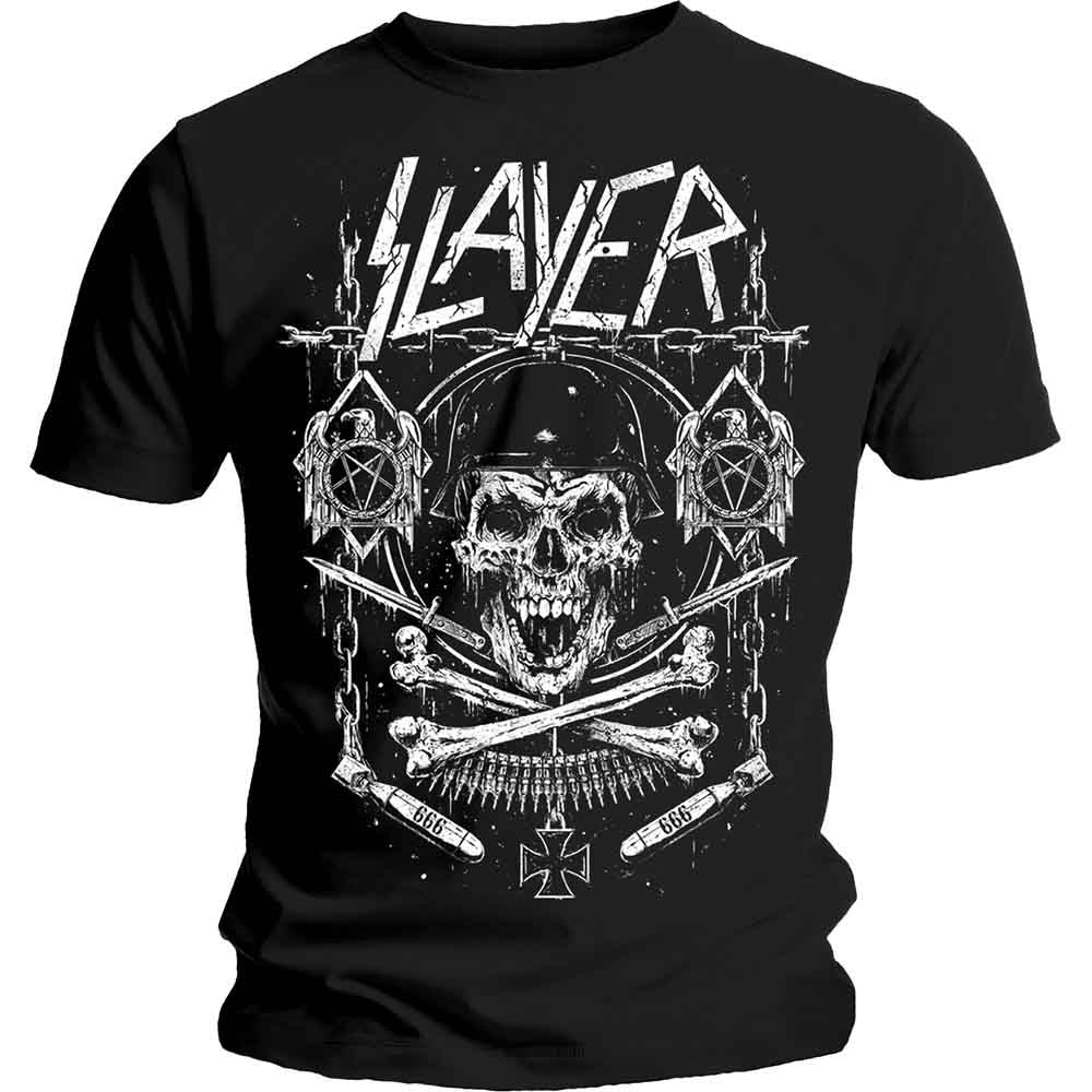 Slayer - Skull & Bones Revised | T-Shirt Black