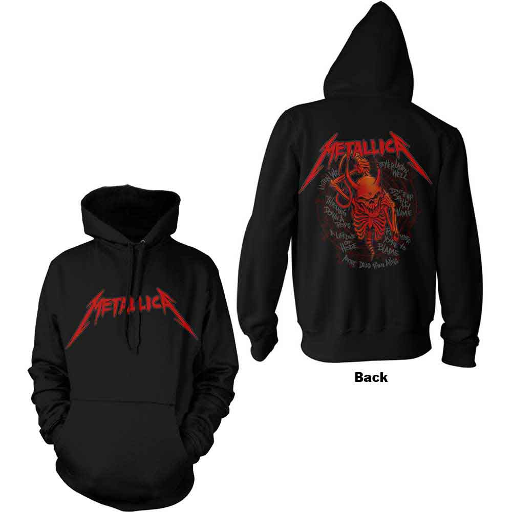 Metallica | Skull Screaming Red | Sweatshirt