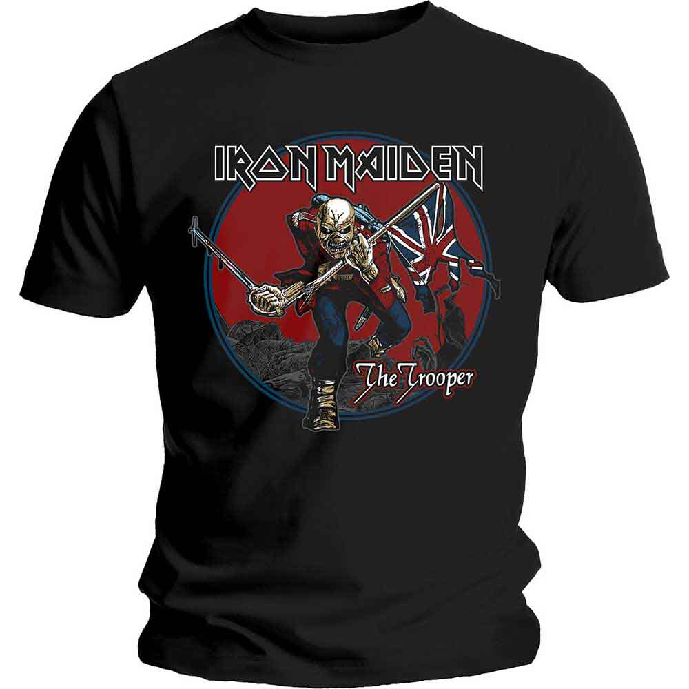 Iron Maiden - Trooper Red Sky | T-Shirt Black
