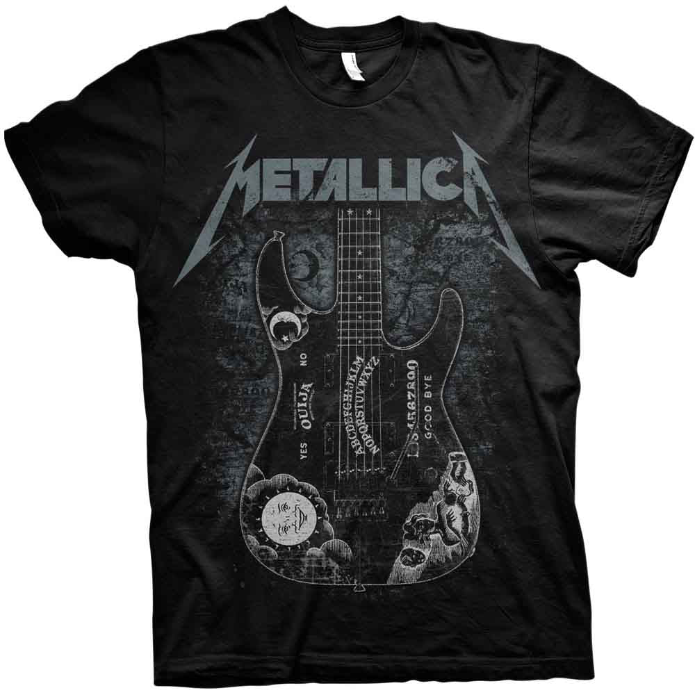 Metallica - Hammett Ouija Guitar | T-Shirt Black