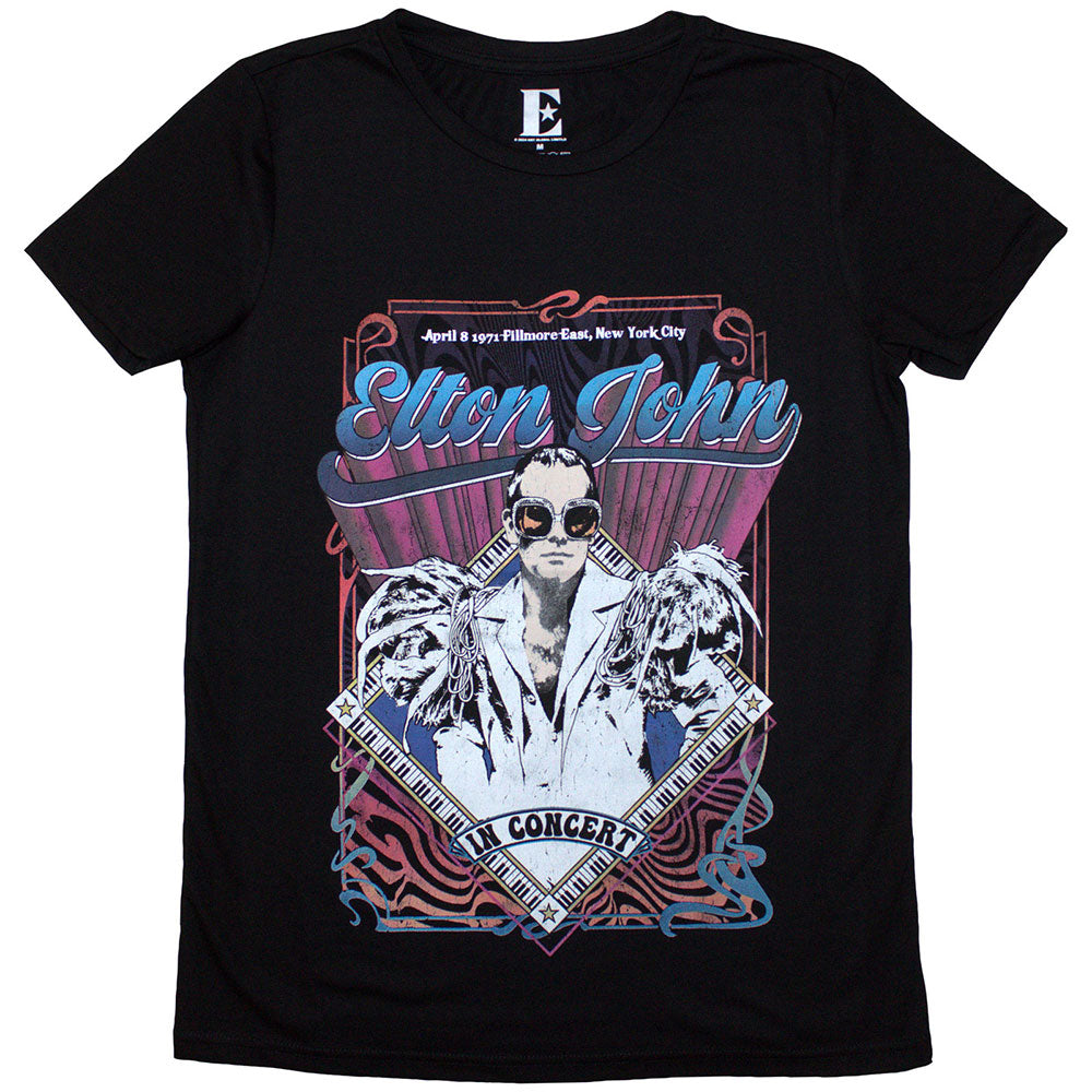 Elton John - Psych Vintage | Black