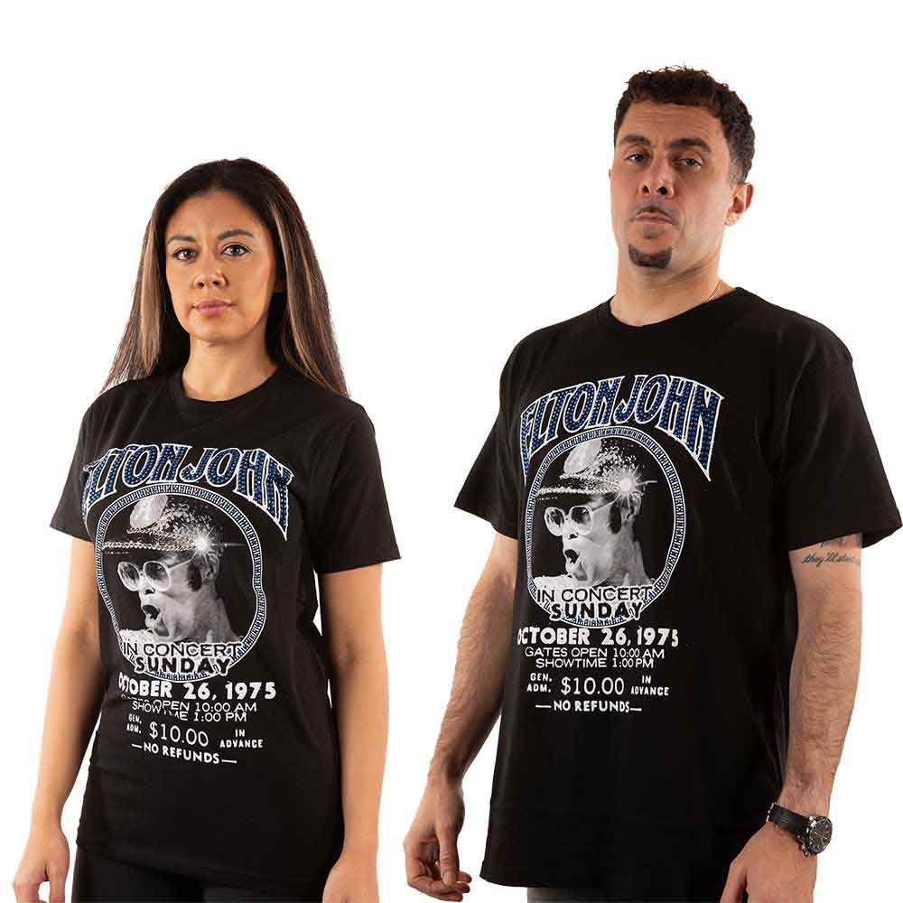 Elton John - In Concert | T-Shirt Black