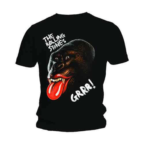 The Rolling Stones - Grrr Black Gorilla | T-Shirt Black