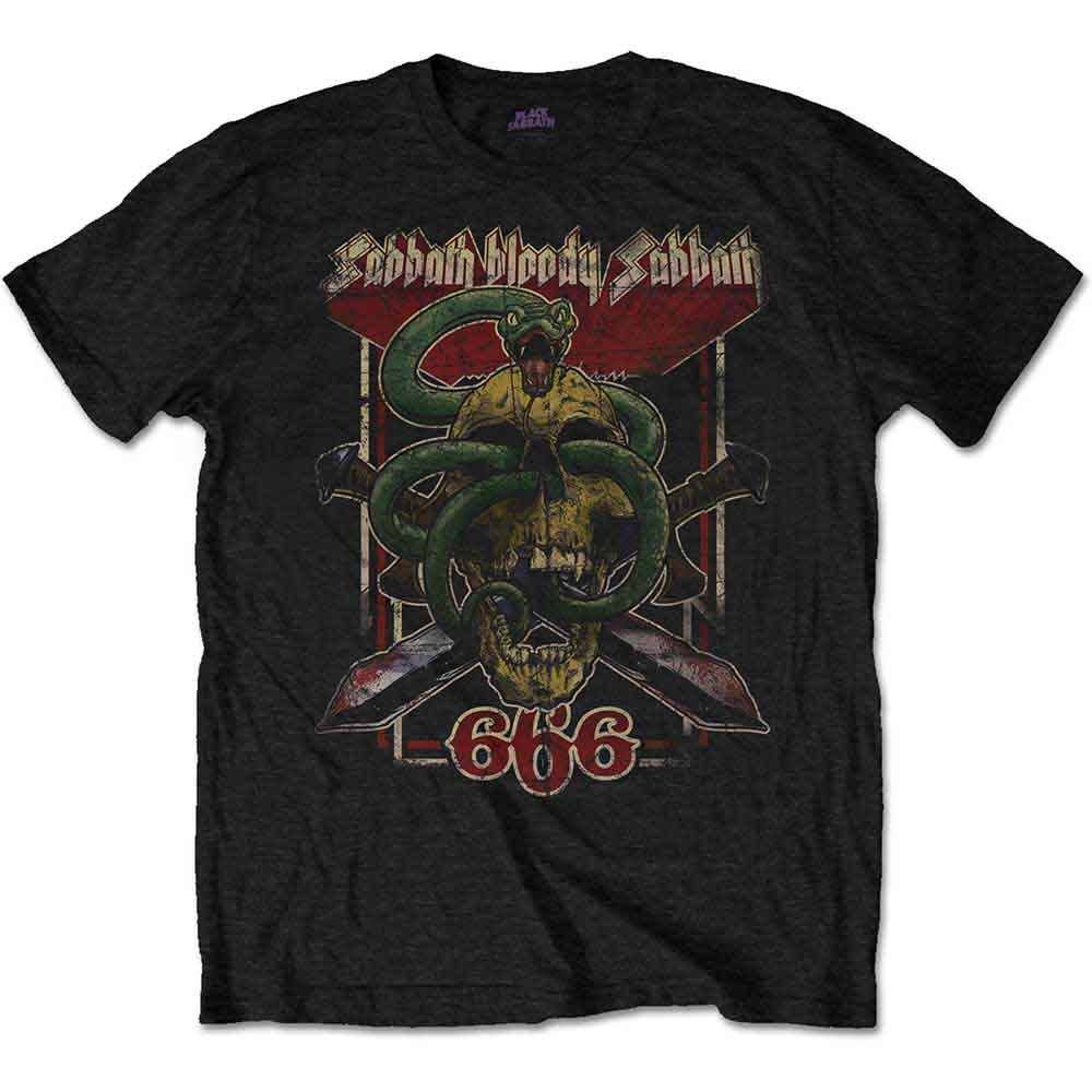 Black Sabbath - Bloody Sabbath 666 | T-Shirt Black