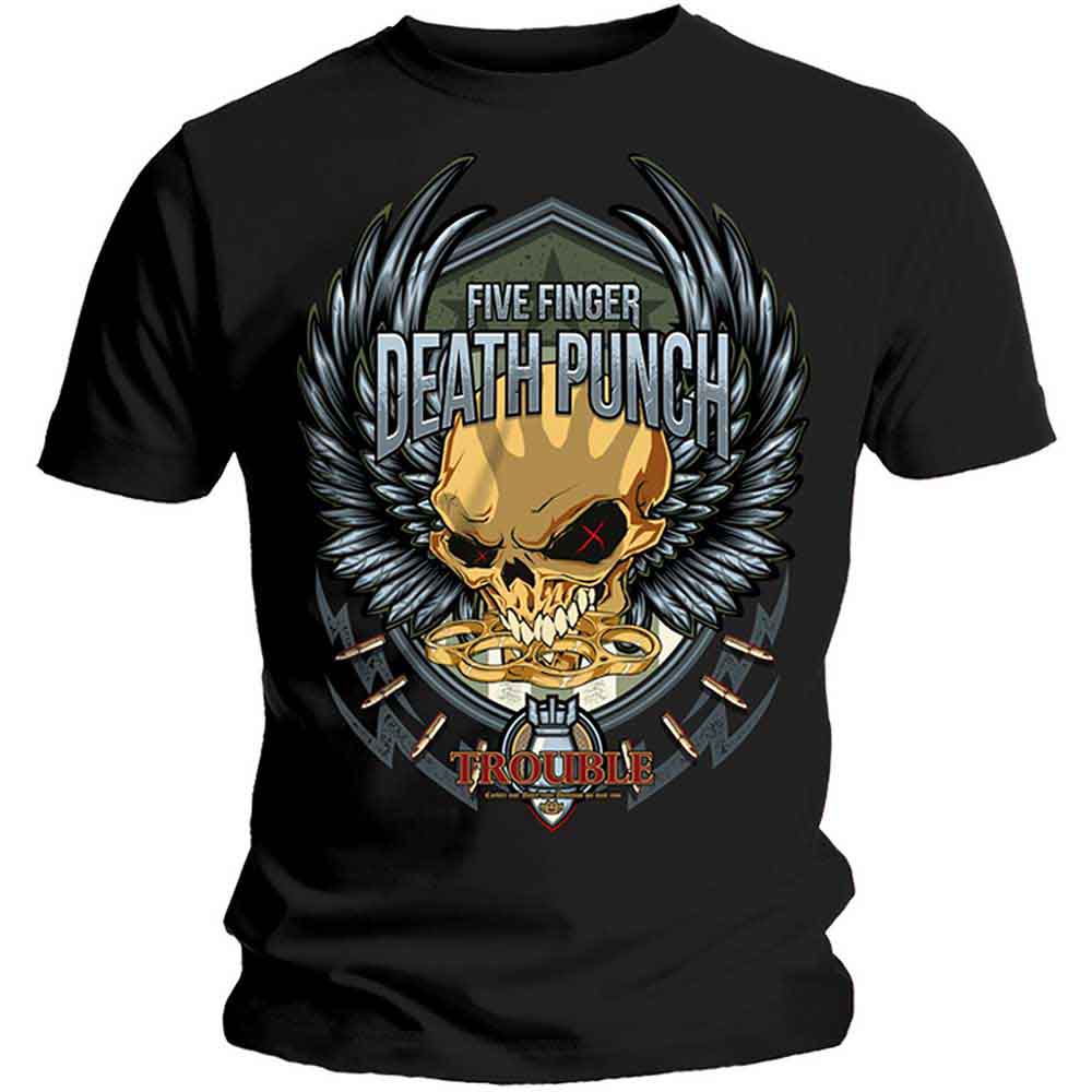 Five Finger Death Punch - Trouble | T-Shirt Black