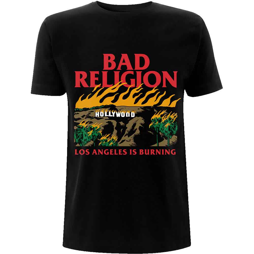 Bad Religion | Burning Black | T-Shirt