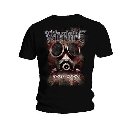 Bullet For My Valentine | Temper Temper Gas Mask | T-Shirt