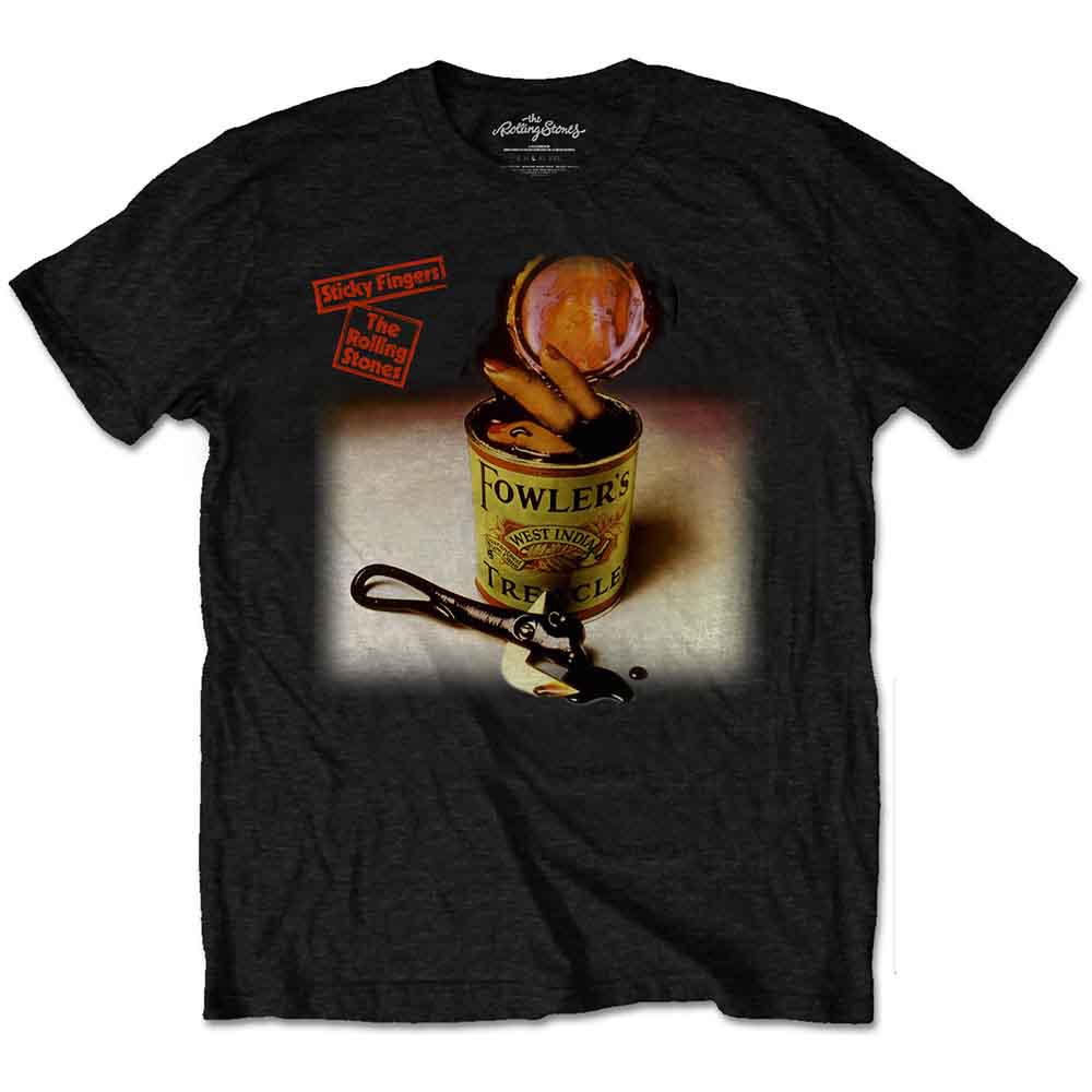 The Rolling Stones - Sticky Fingers Treacle | T-Shirt Black