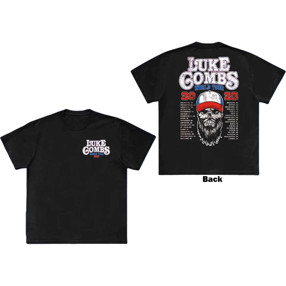 Luke Combs | Tour '23 Skull | T-Shirt