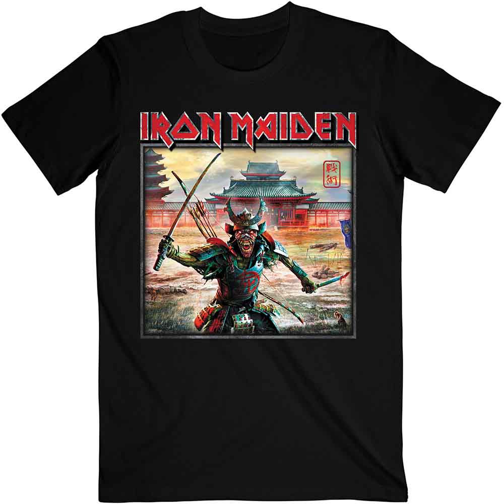 Iron Maiden - Senjutsu Album Palace Keyline Square | T-Shirt Black