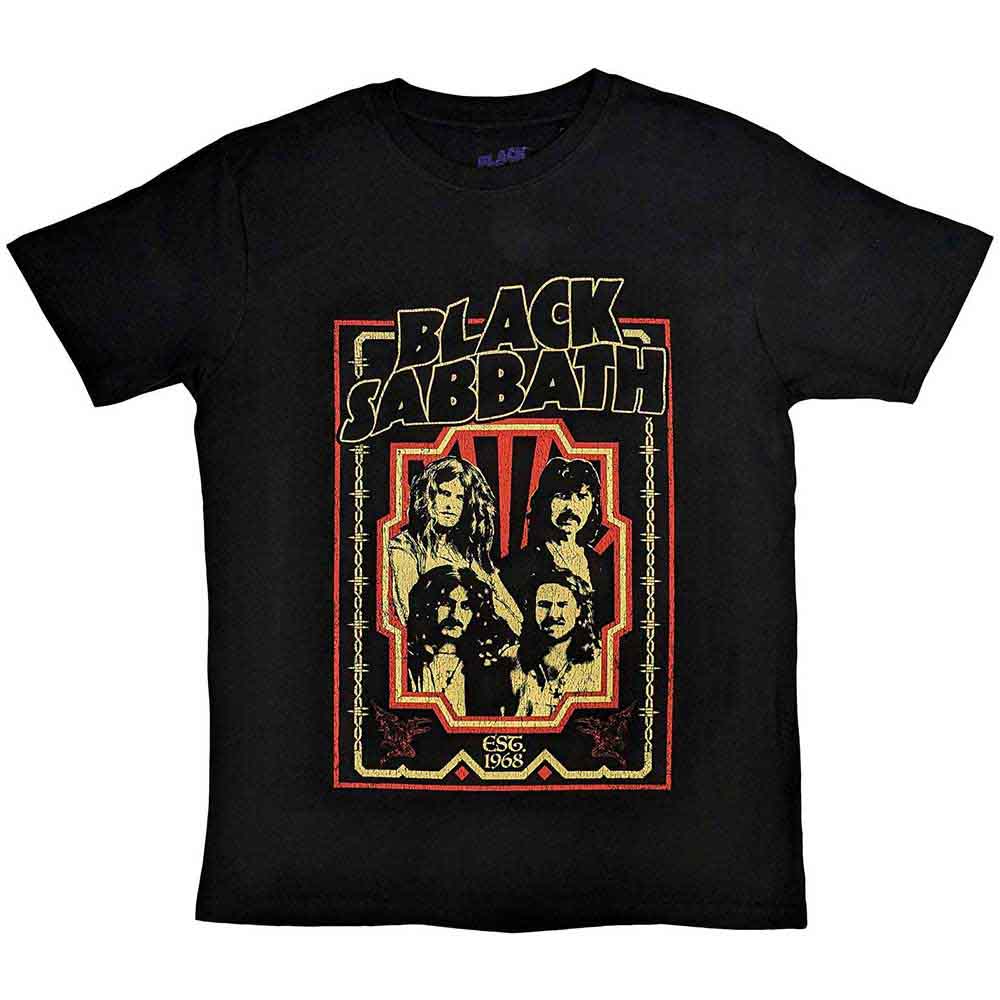 Black Sabbath - Est 1968 | T-Shirt Black