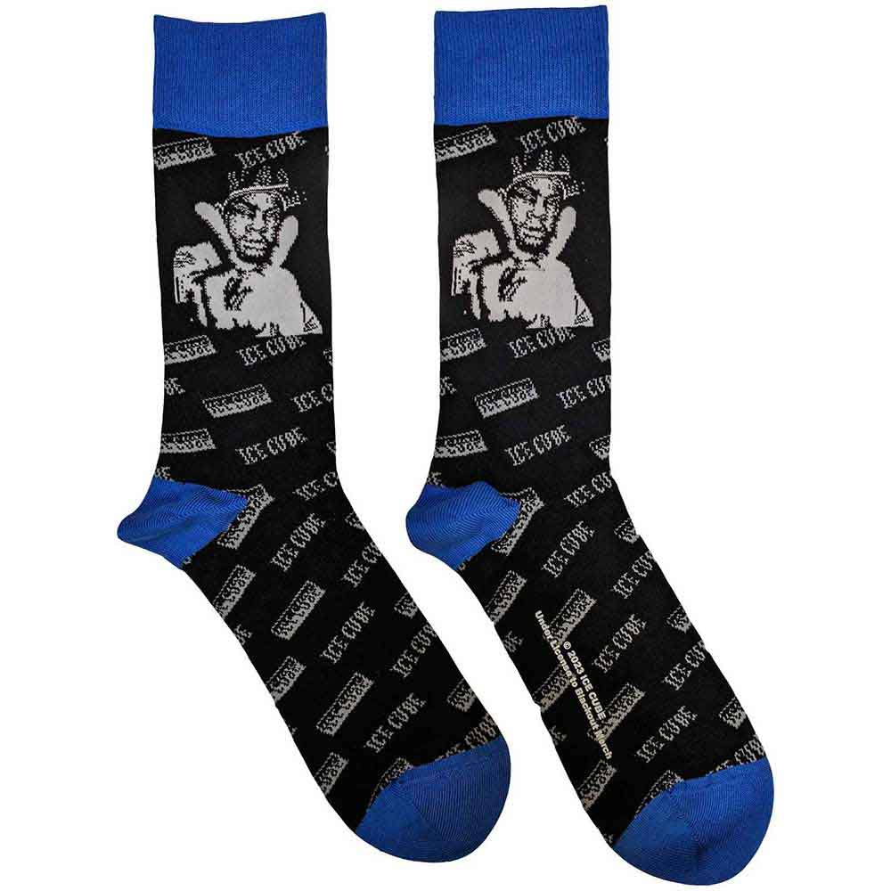 Ice Cube - B&W Photo | Socks Black