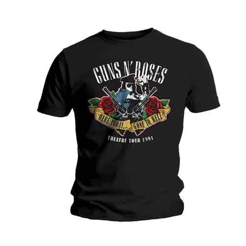 Guns N' Roses - Here Today & Gone To Hell | T-Shirt Black