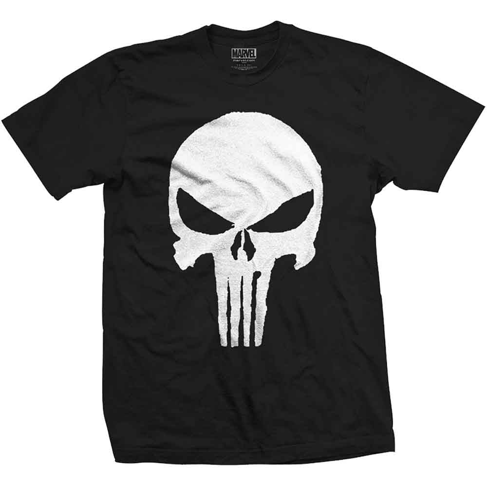 Marvel Comics - Punisher Jagged Skull | T-Shirt Black