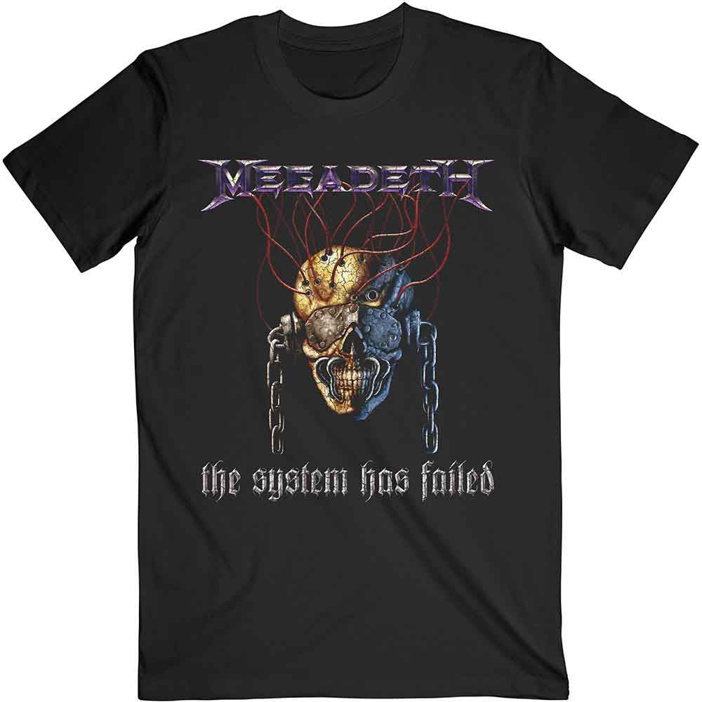 Megadeth - Systems Fail | T-Shirt Black