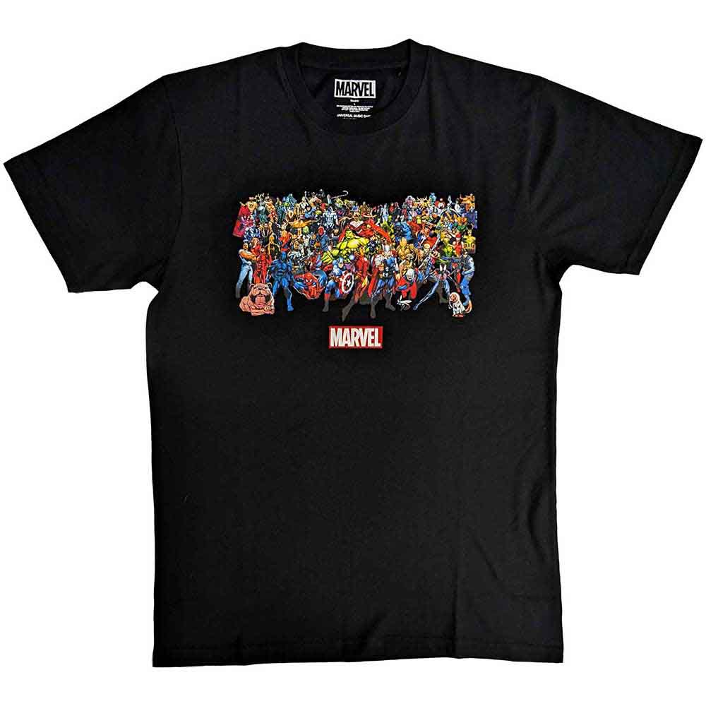 Marvel Comics - Full Characters | T-Shirt Black