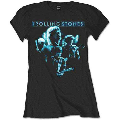 The Rolling Stones - Band Glow | T-Shirt Black