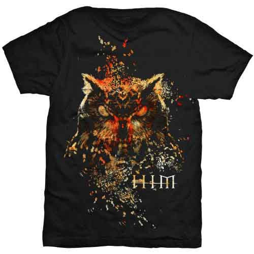 HIM - Owl Colour | T-Shirt Black