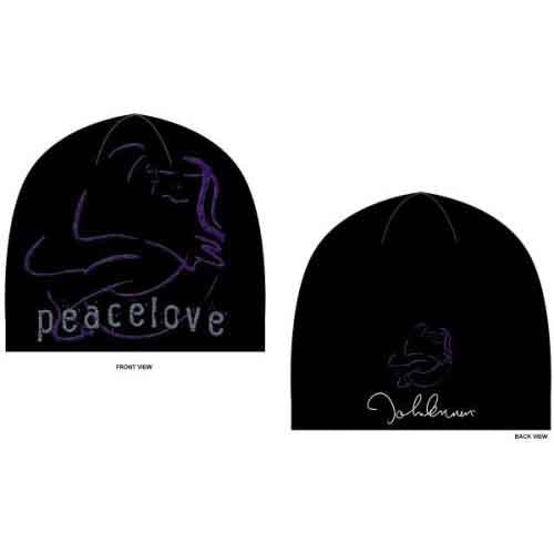 John Lennon - Peace & Love | Hat Black