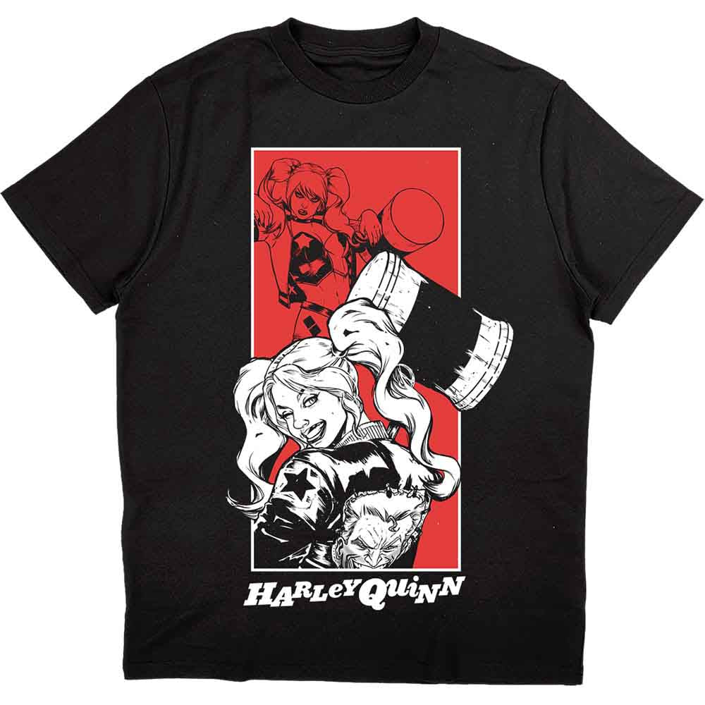 DC Comics - Harley Quinn Hammer | T-Shirt Black