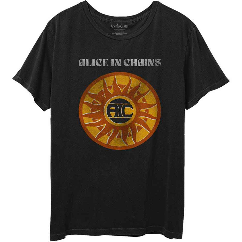 Alice In Chains - Circle Sun Vintage | T-Shirt Black