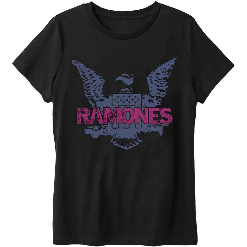 Ramones - Purple Eagle | T-Shirt Black