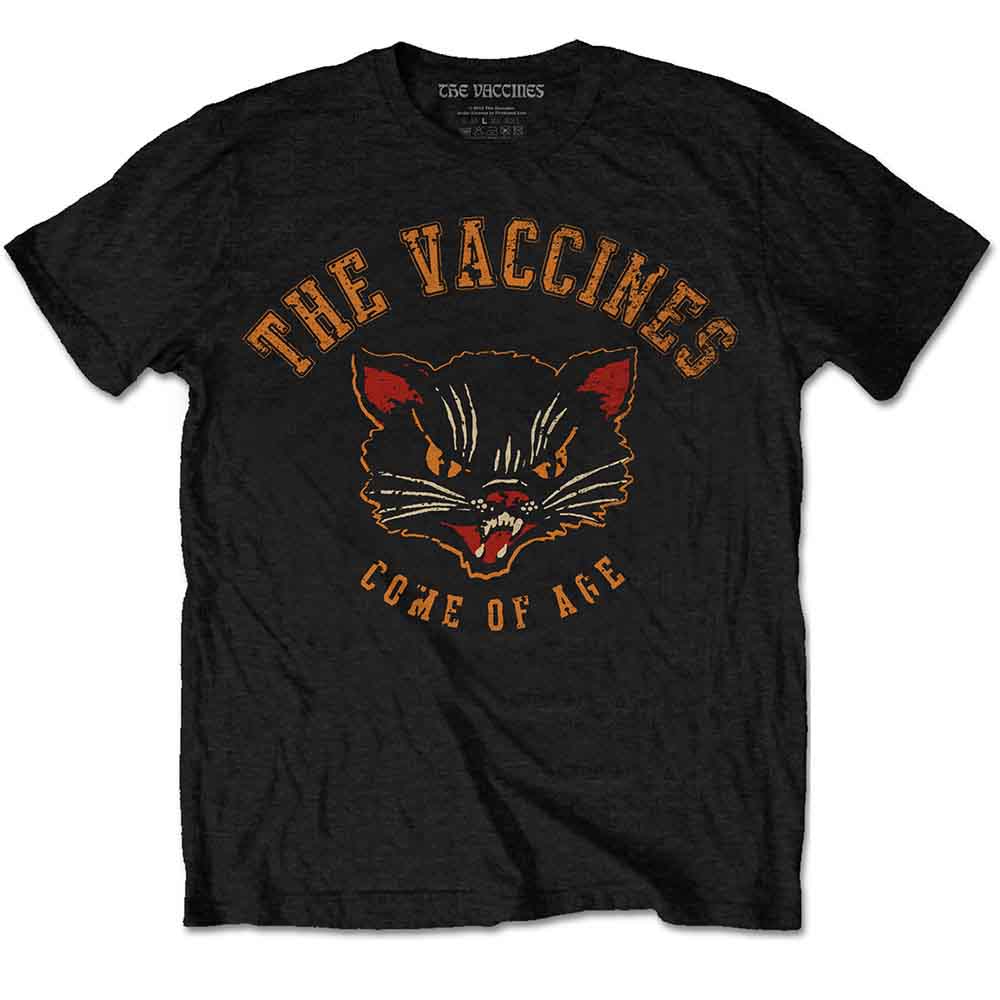 The Vaccines - Cat | T-Shirt Black