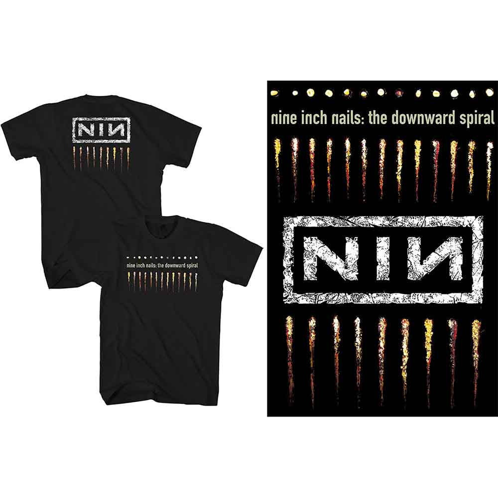 Nine Inch Nails - Downward Spiral | T-Shirt Black