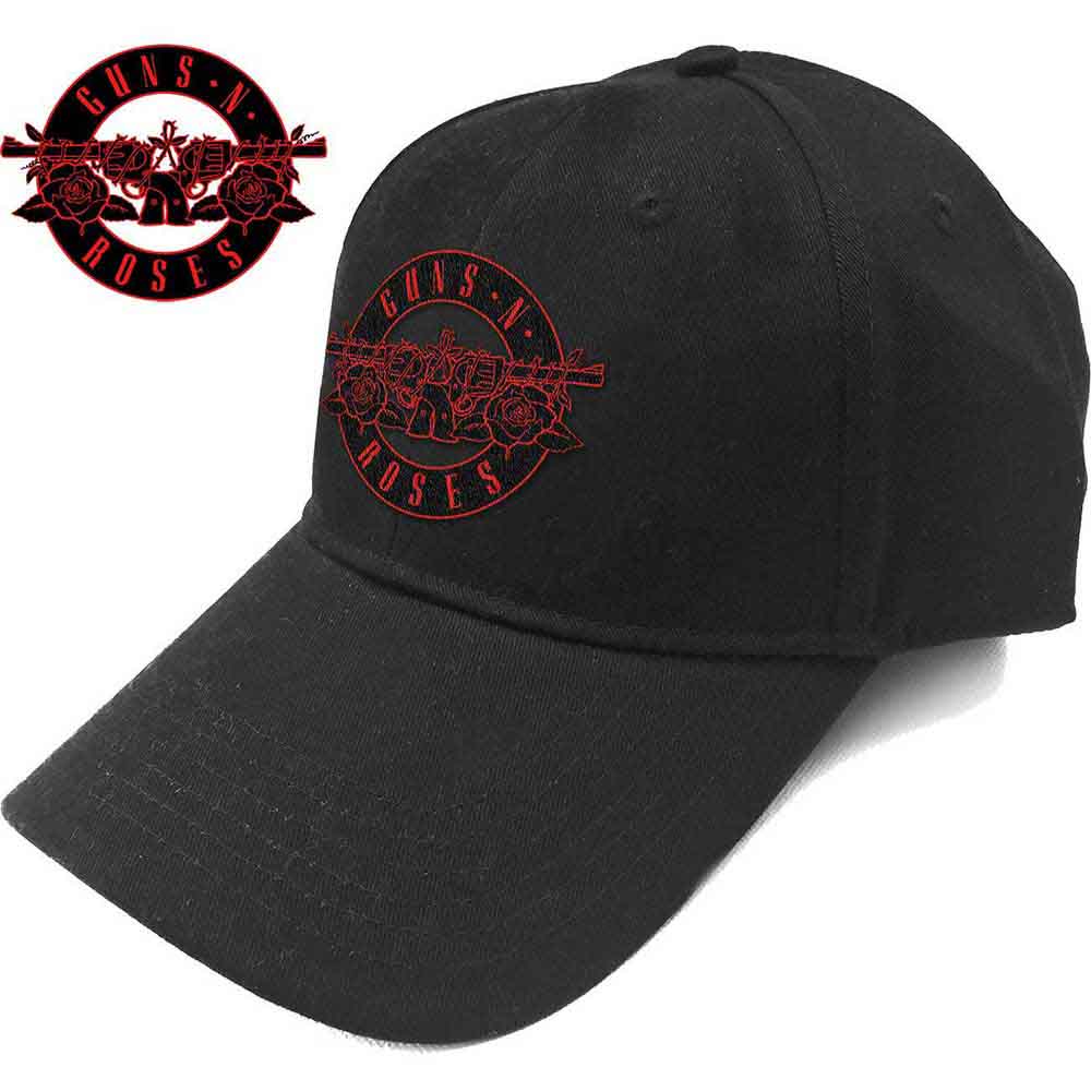 Guns N' Roses - Red Circle Logo | Hat Black