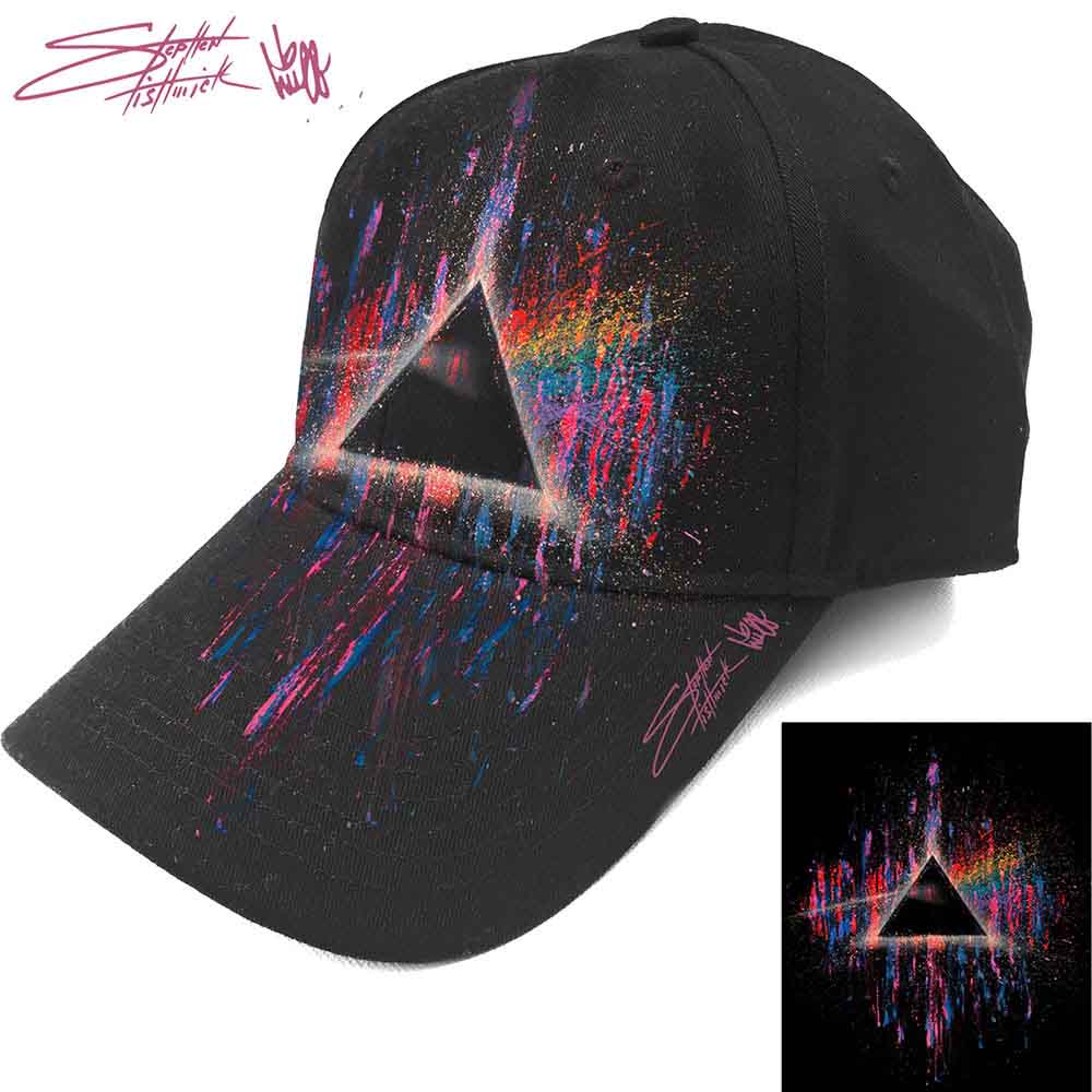 Pink Floyd - Dark Side of the Moon Pink Splatter | Hat Black