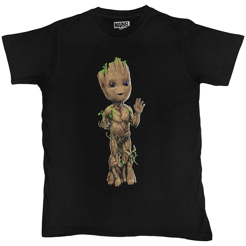 Marvel Comics - Guardians of the Galaxy Groot Wave | T-Shirt Black