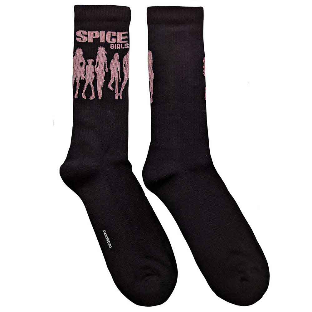 The Spice Girls - Silhouette | Socks Black