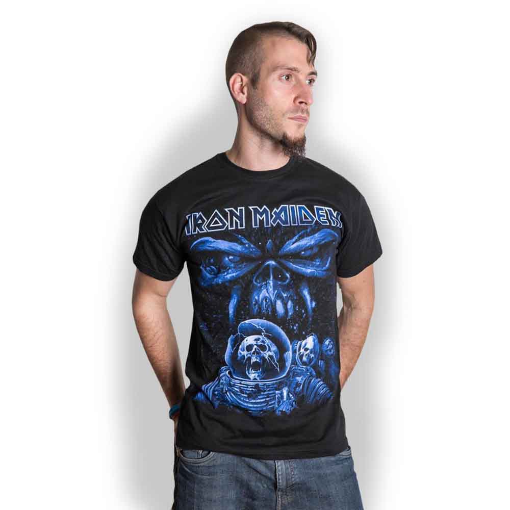 Iron Maiden - Final Frontier Blue Album Spaceman | T-Shirt Black
