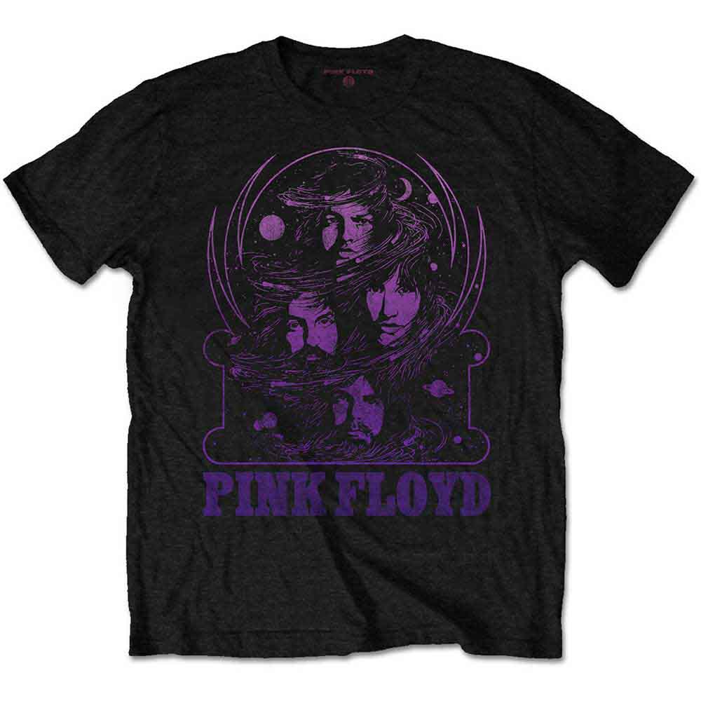 Pink Floyd - Purple Swirl | T-Shirt Black