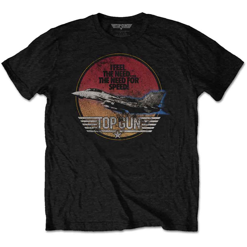 Top Gun - Speed Fighter | T-Shirt Black