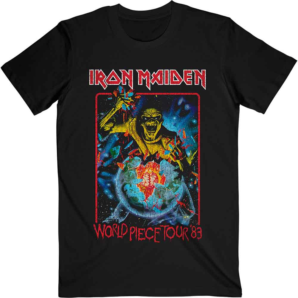 Iron Maiden - World Piece Tour '84 V.1. | T-Shirt Black