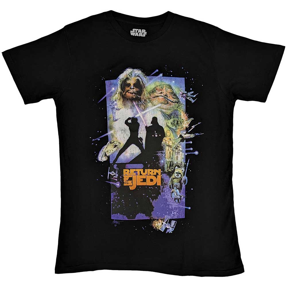 Star Wars - Return Of The Jedi Poster | T-Shirt Black
