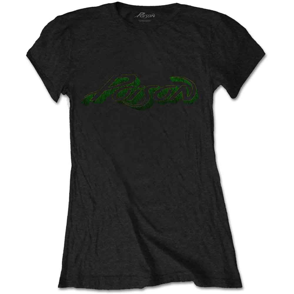 Poison - Vintage Logo | T-Shirt Black
